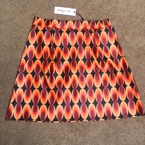 NWT Vintage Chic Retro Skirt